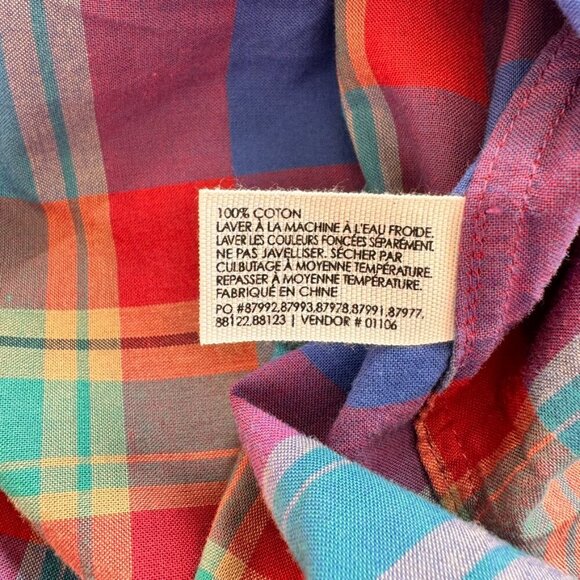 NWT Club Monaco Edward BD Slim Fit Plaid Long Sleeve Shirt - Picture 7 of 8